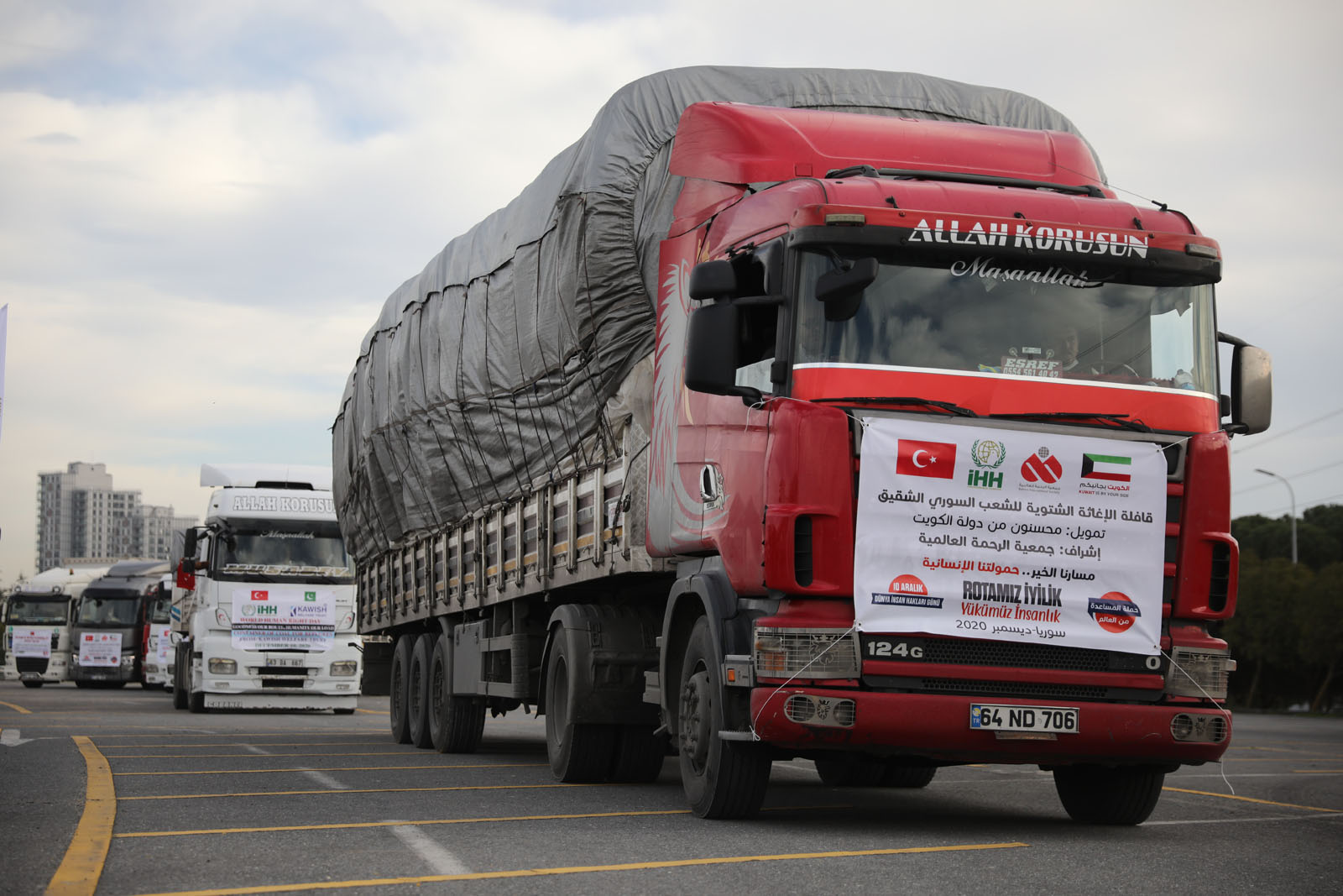 81 ilden Suriye’ye insani yardım